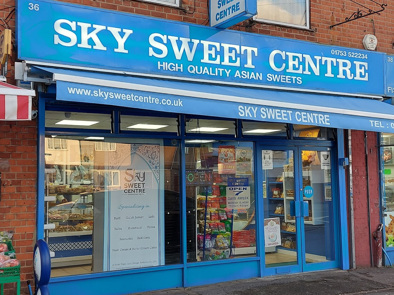 sky sweet centre
